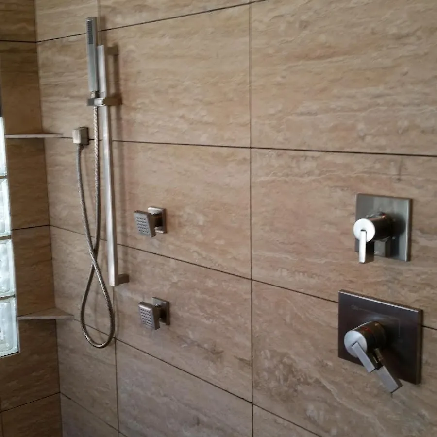 Shower fixture installation for Water Heater Replacement in Alsip